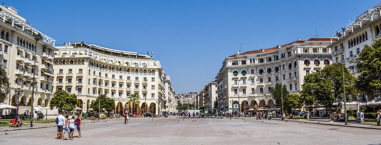 Aristoteles-Platz in Thessaloniki