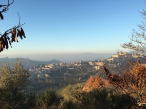 Blick auf Spoleto